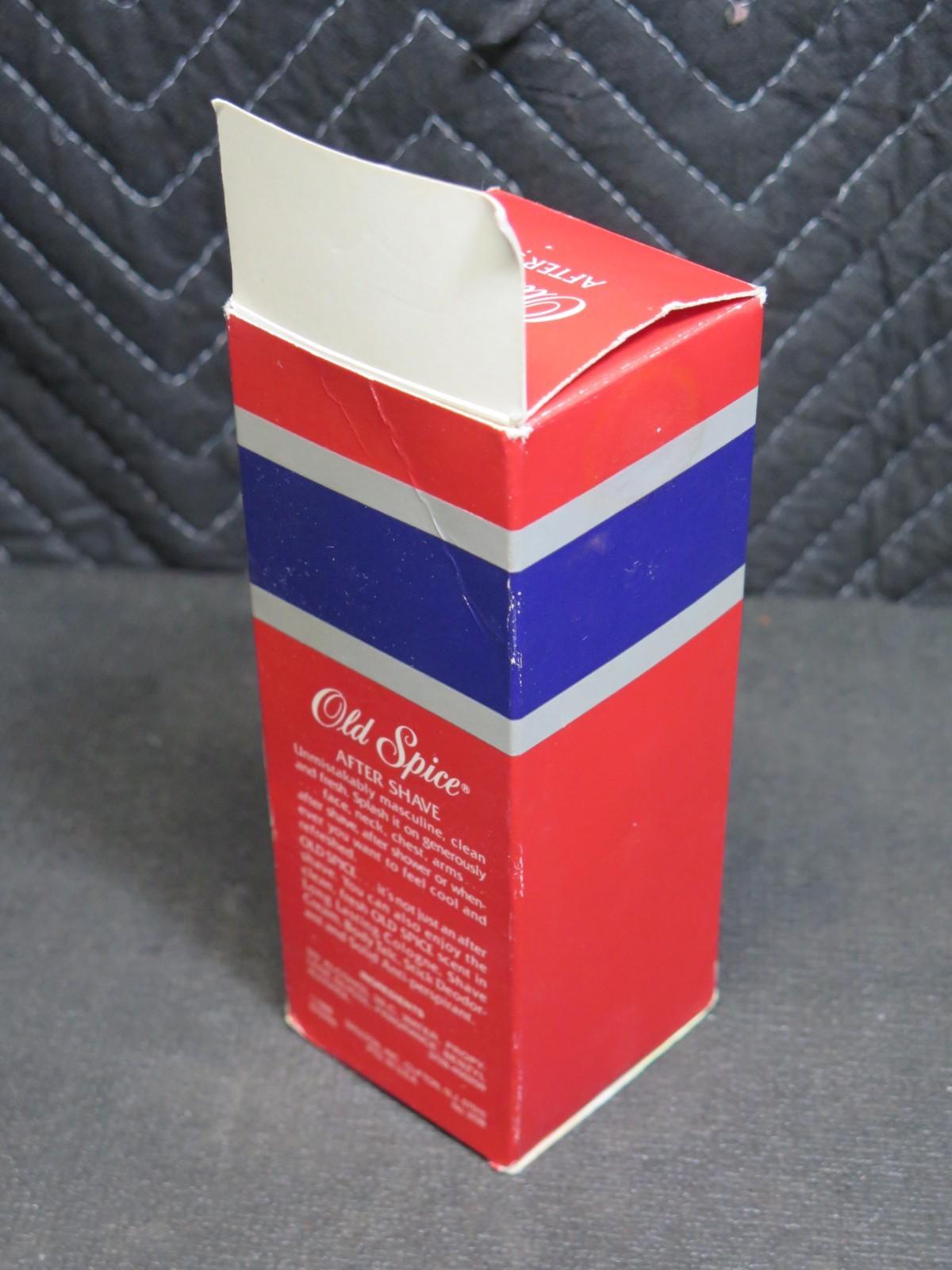 NOS 1988 Shulton Old Spice After Shave Lotion 8.5 oz Glass Bottle w/Star Cap VTG