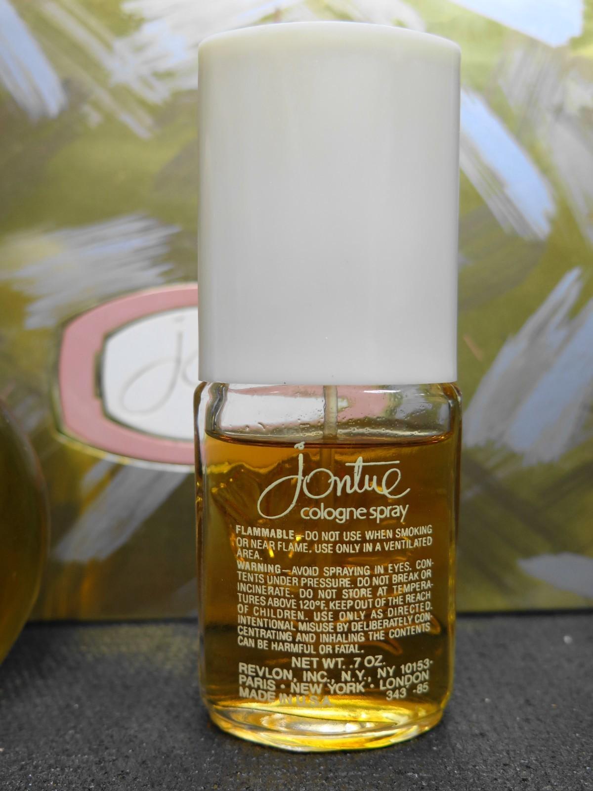 Set of Vintage Charms of Jontue Cologne 1.5 oz & Cologne 0.7 oz Spray