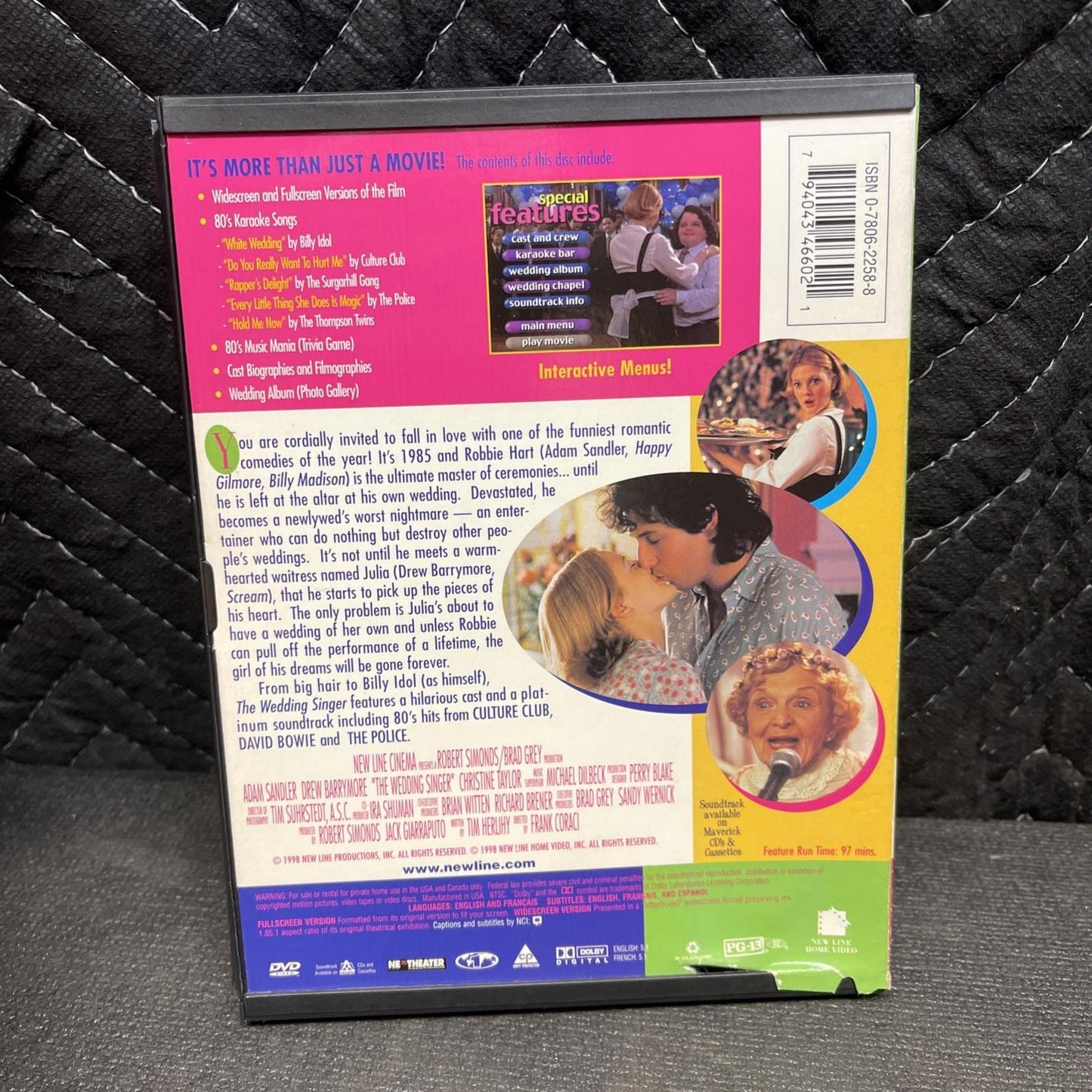 The Wedding Singer DVDs 🎤🎶🎵🎧