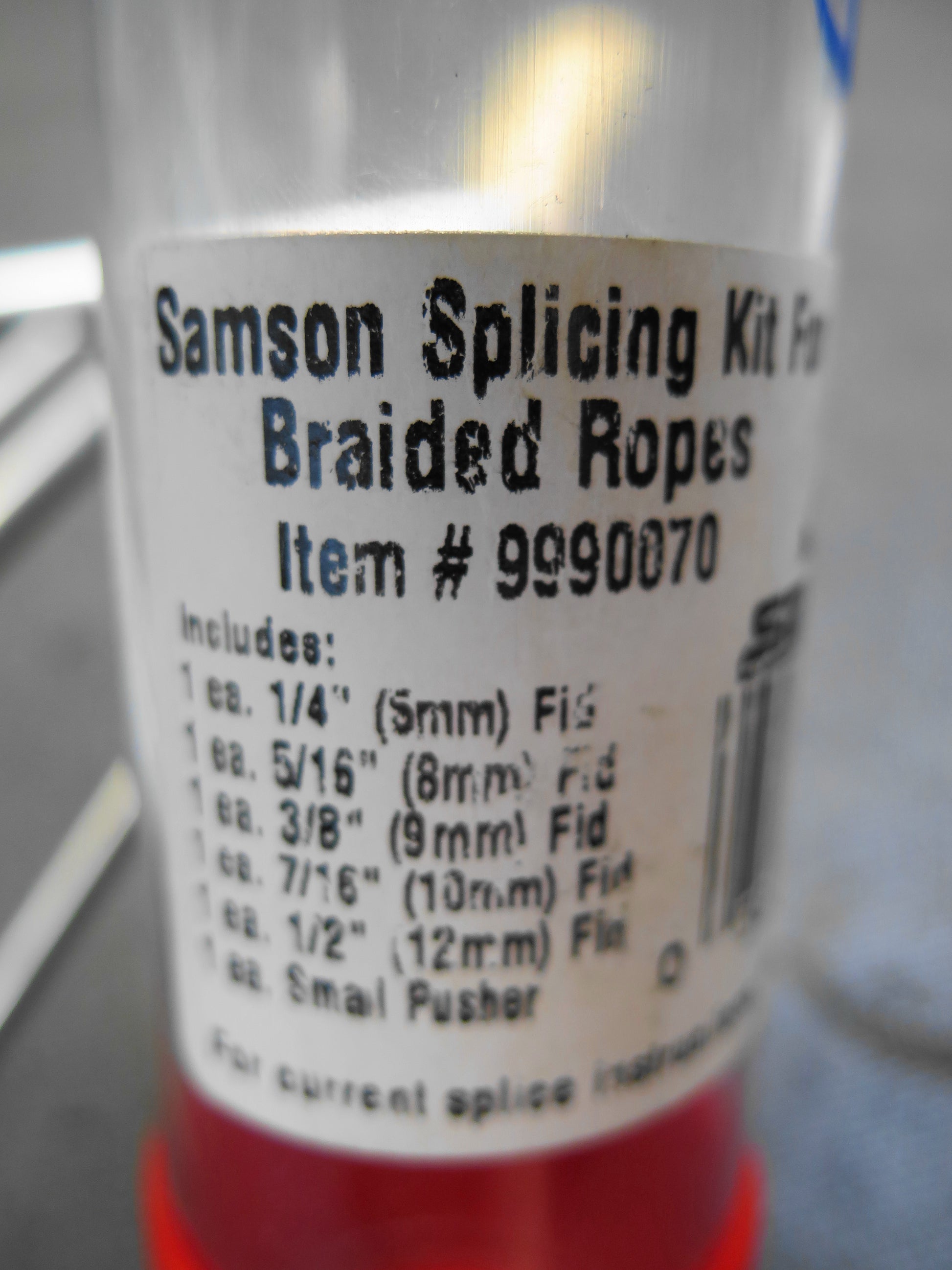 Samson Splicing Kit For Braided Ropes W/ 5 Fids & Pusher - #9990070