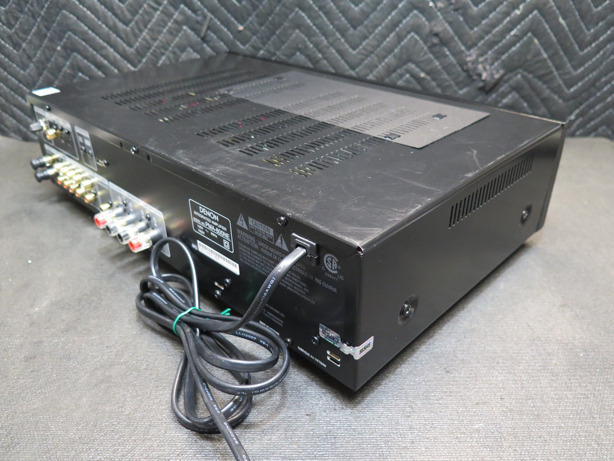 Denon PMA-600NE 70W Power per Channel Integrated Amplifier with Remote - Black