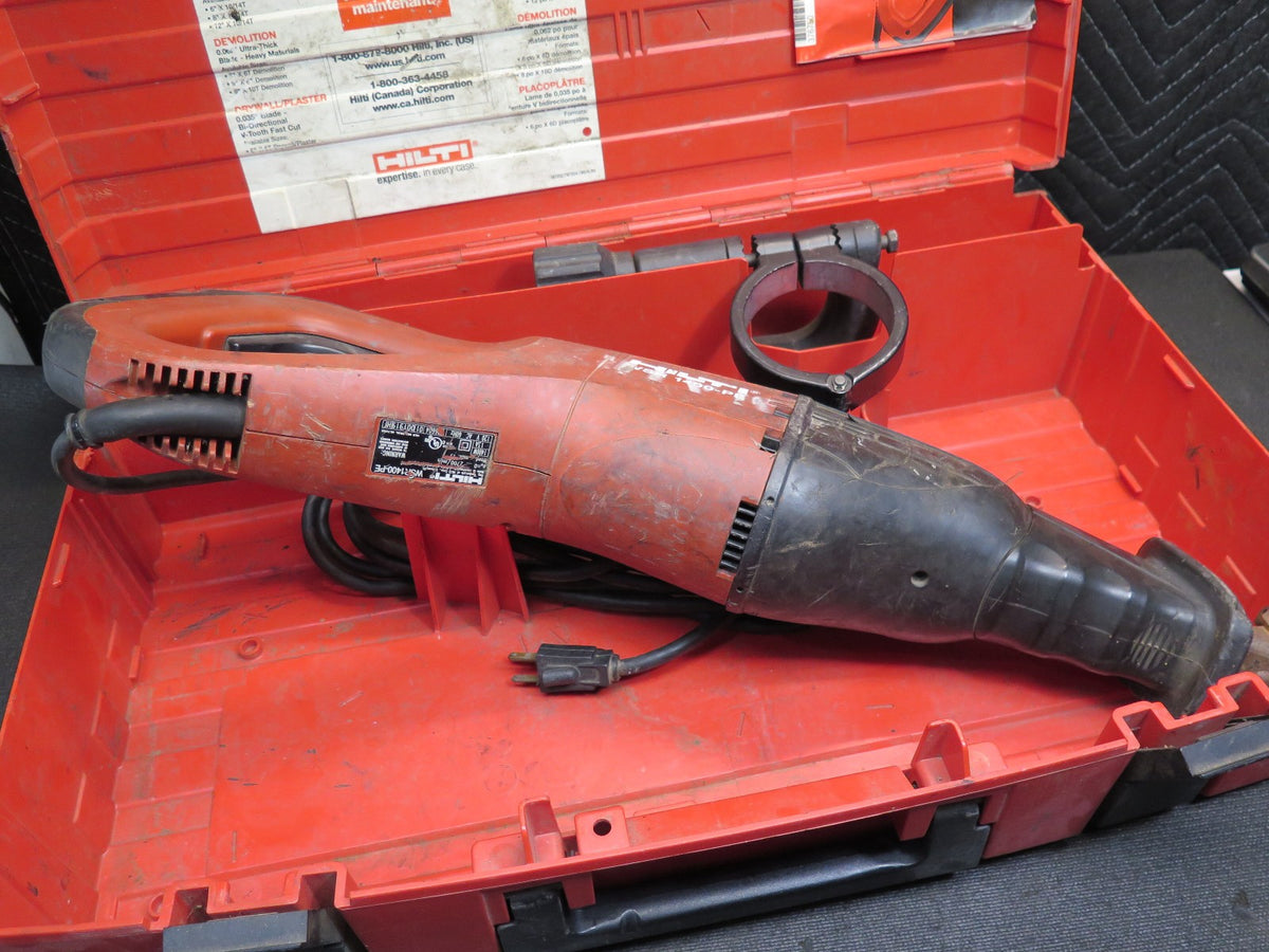 Hilti WSR 1400-PE Heavy-duty Reciprocating Saw Demolition Corded Electric 120V
