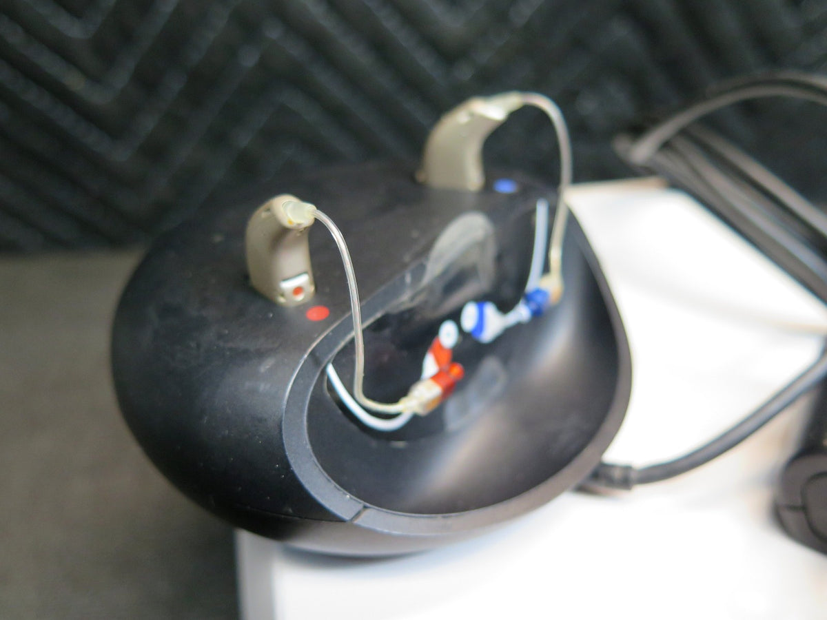 Oticon OPN S1 miniRITE R - Pair Left & Right w/ Charger - iPhone - bluetooth