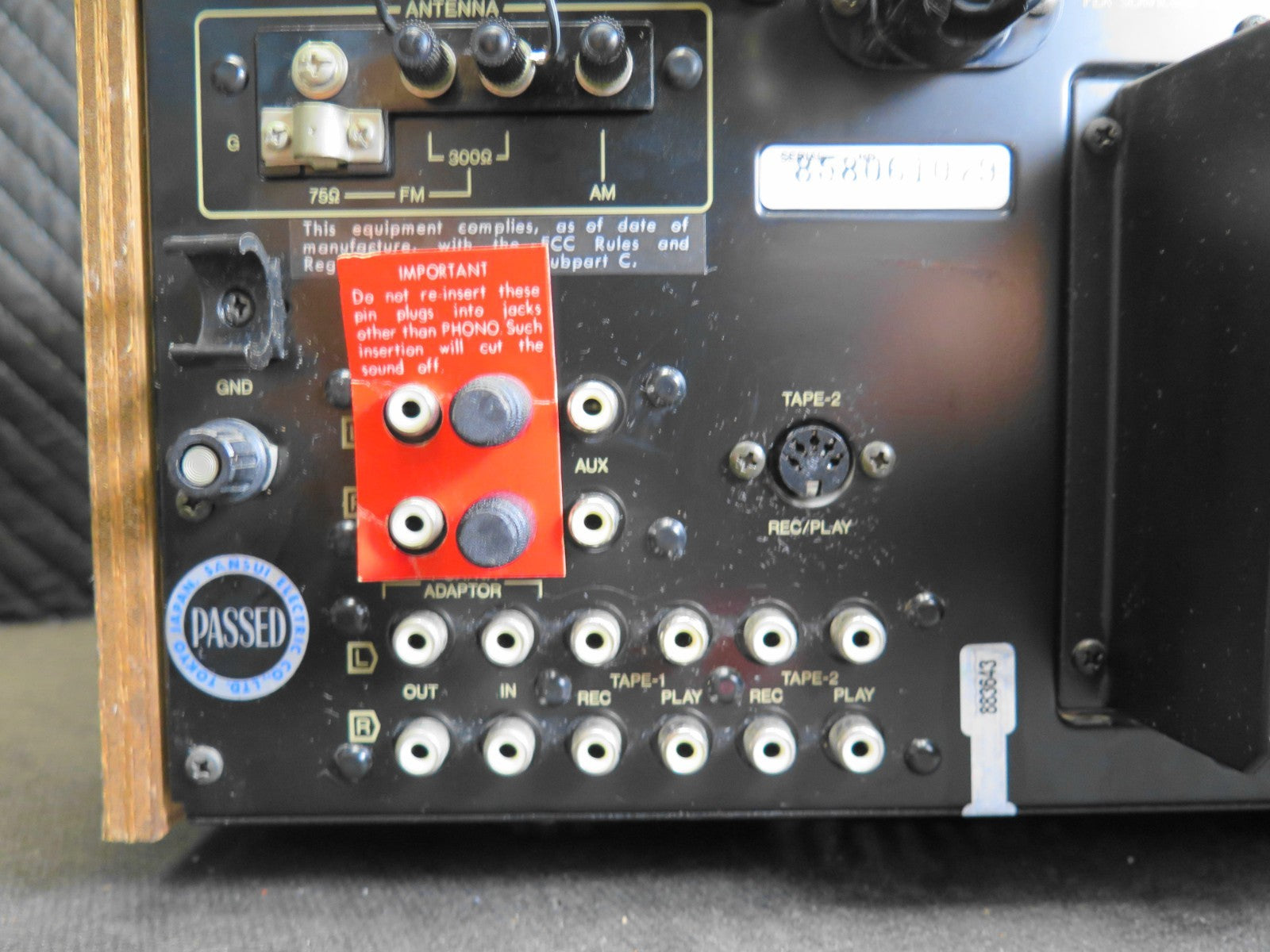 Sansui G-7000 Stereo RECEIVER Pure Power - *SERVICED*