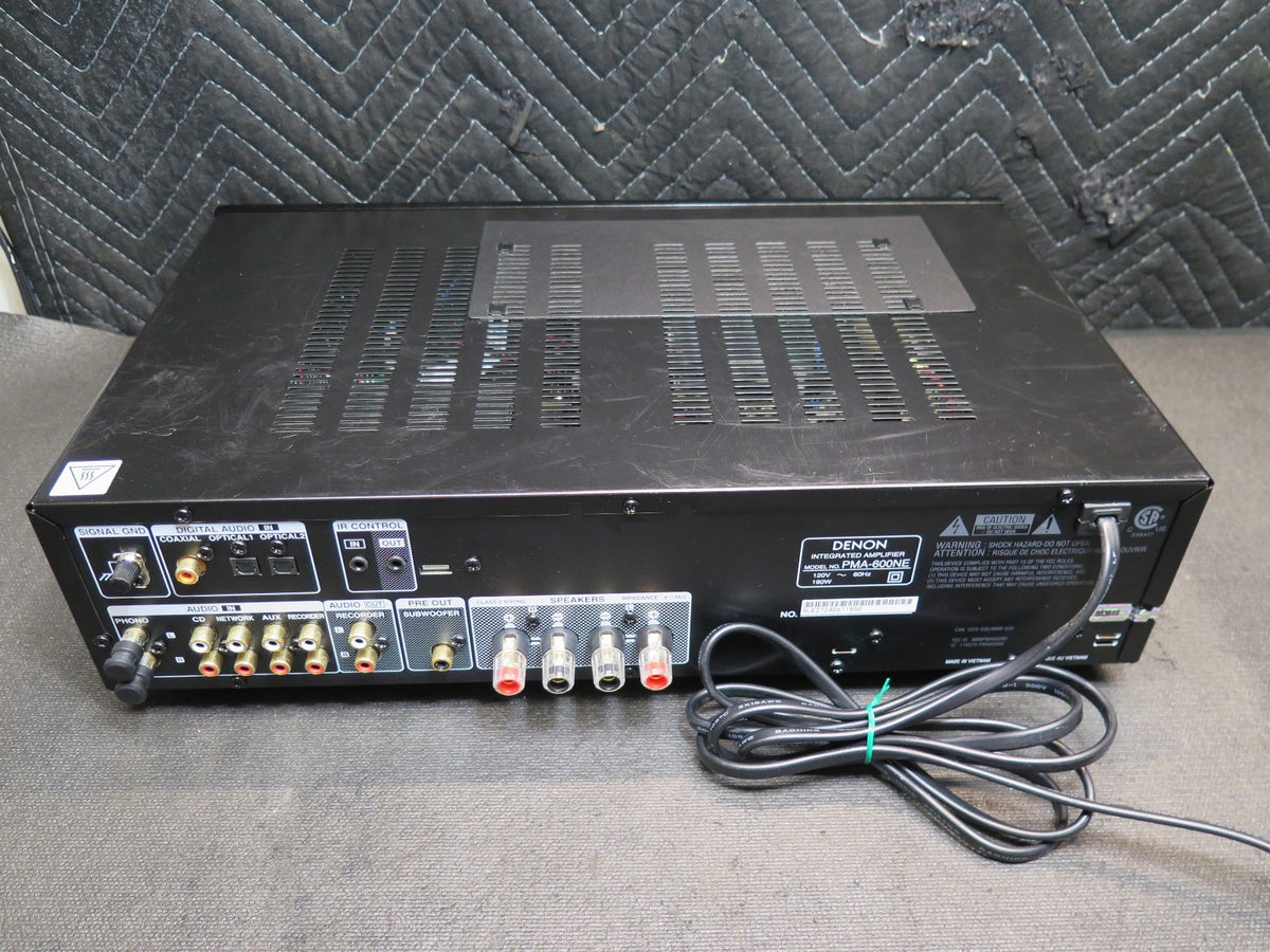 Denon PMA-600NE 70W Power per Channel Integrated Amplifier with Remote - Black