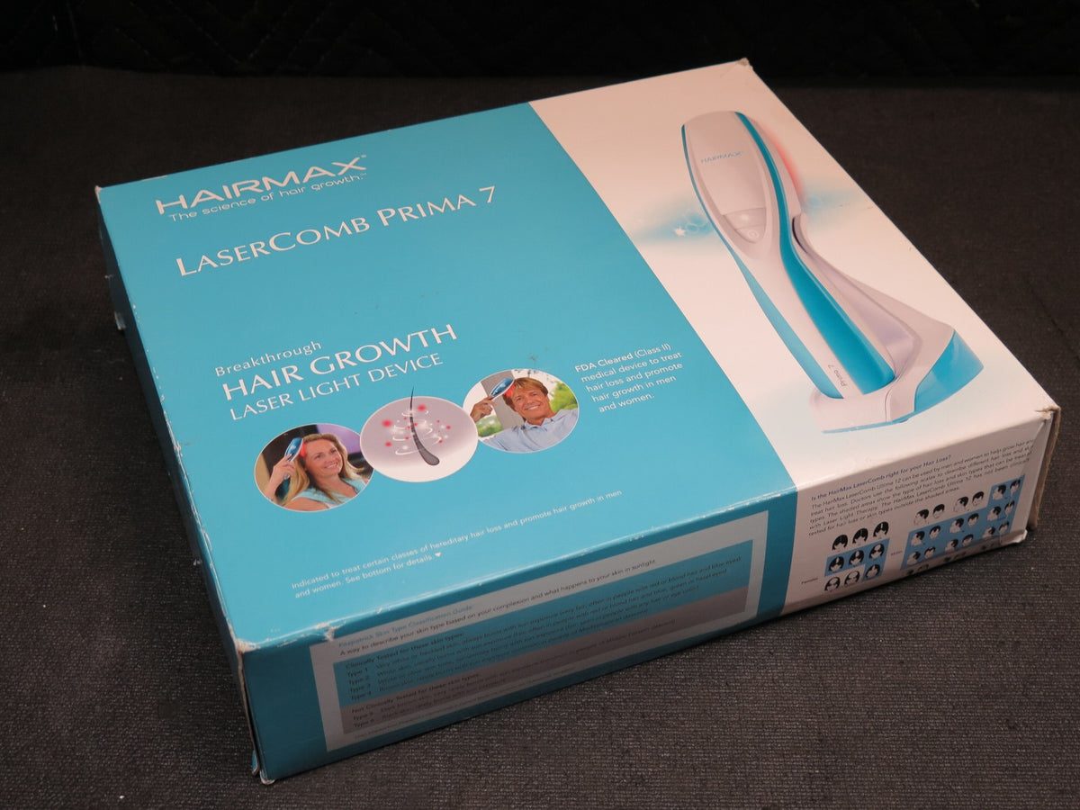 HAIRMAX Laser Light for Hairgrowth Hair Loss Treatment LaserComb Prima 7