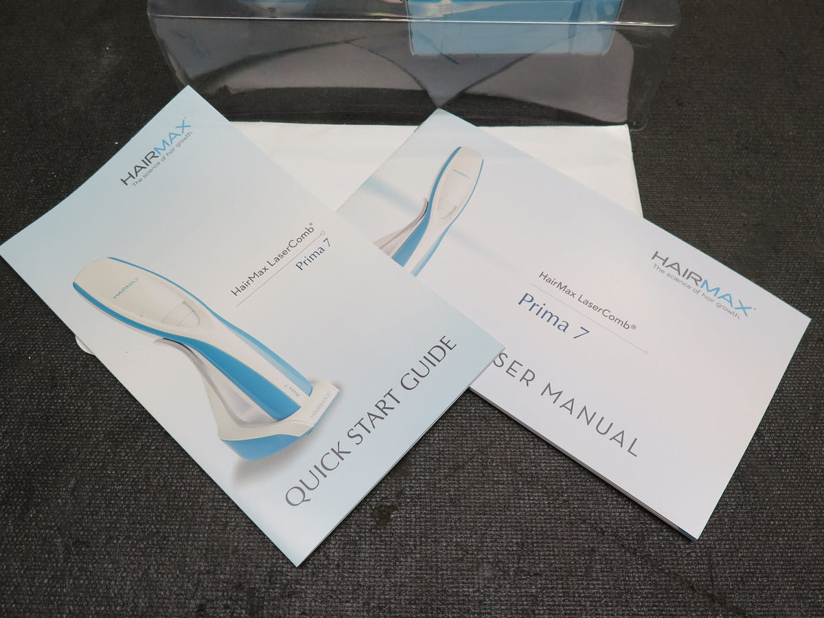 HAIRMAX Laser Light for Hairgrowth Hair Loss Treatment LaserComb Prima 7