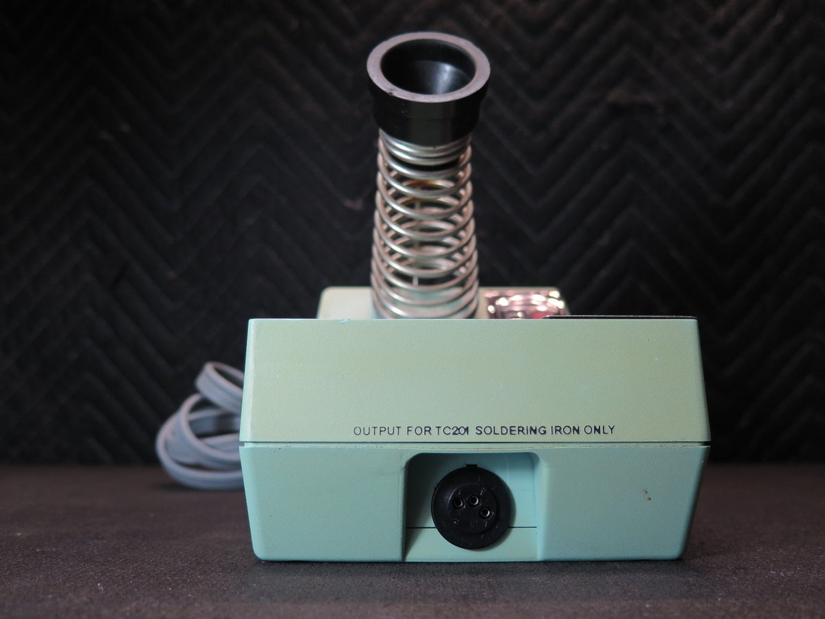 Vintage Weller WTCPN Soldering Station | TC202 w/ TC201 Iron
