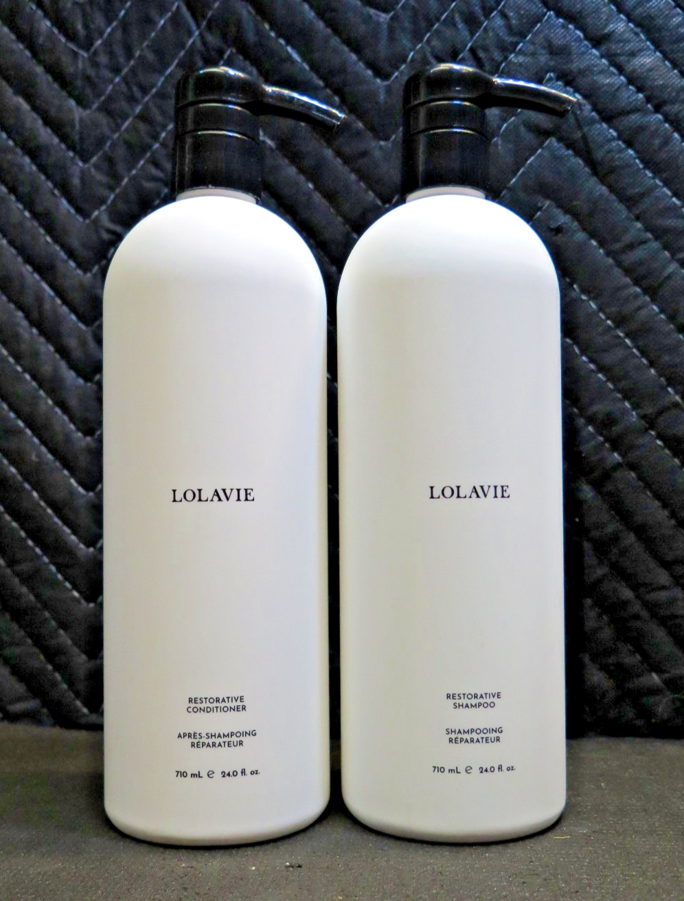 LOLAVIE by Jennifer Aniston Restorative Shampoo & Conditioner Jumbo 710 mL - NEW