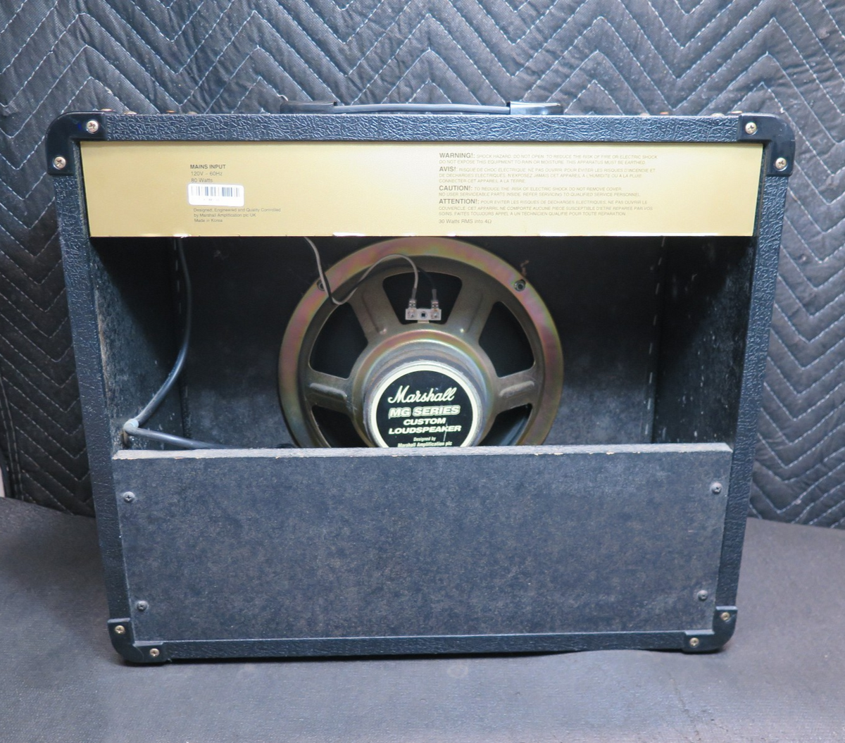 Marshall G30RCD 30W 1x10 Guitar Amp Combo 2-Channel Solid State w/Reverb, Manual