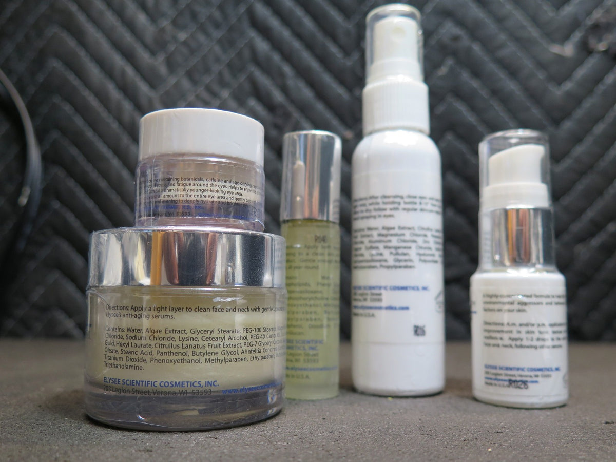 ELYSEE Stressed Skin Rehab System - Moisturizer, Eye creme, Serum x2, Elixir