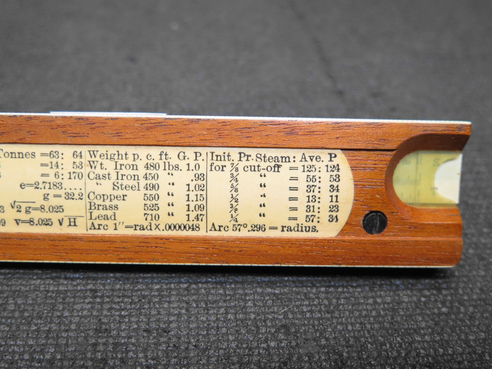 Antique Keuffel + Esser- Mannheim SLIDE RULE in Original Box Patent June 5.1900