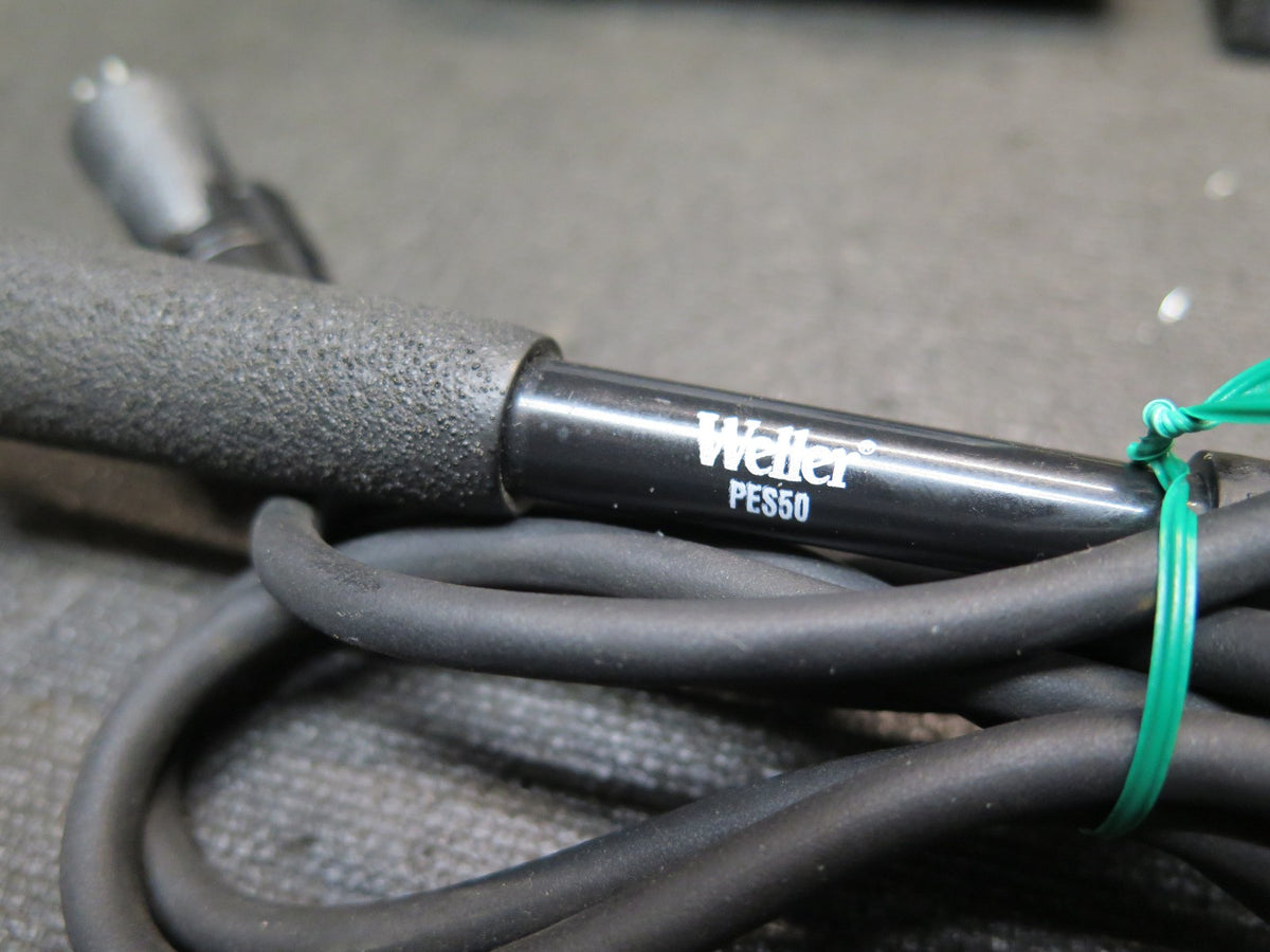 Weller WES50 Soldering Station Power Unit w/ Extra Tip & Wand Holder