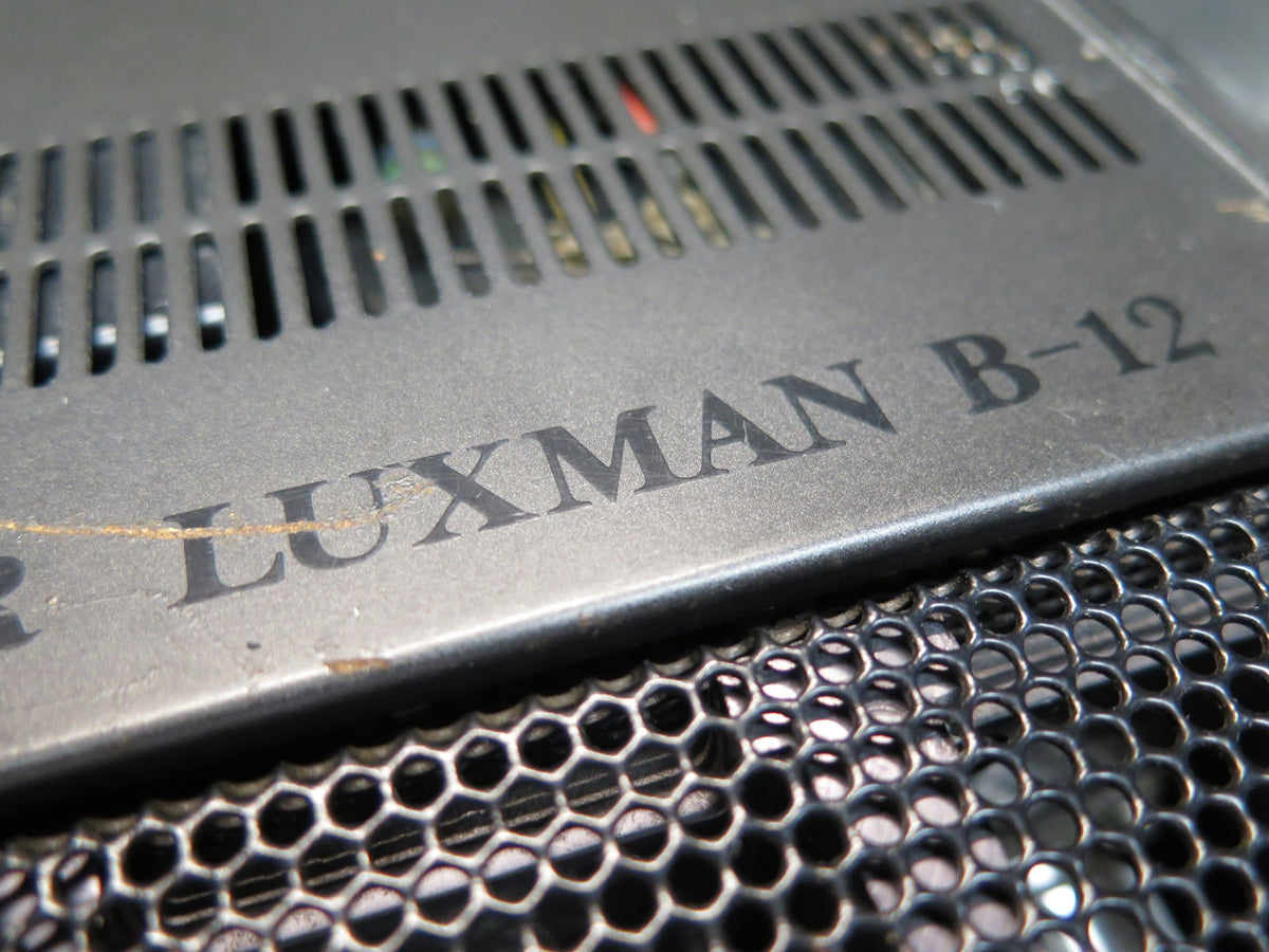 PAIR of Luxman B-12 Monaural  150w Power Amplifier - *SERVICED* (300w Total)