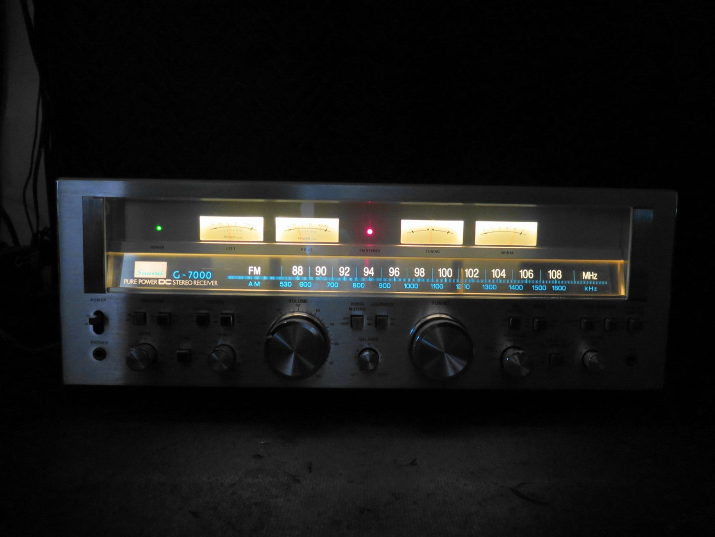 Sansui G-7000 Stereo RECEIVER Pure Power - *SERVICED*