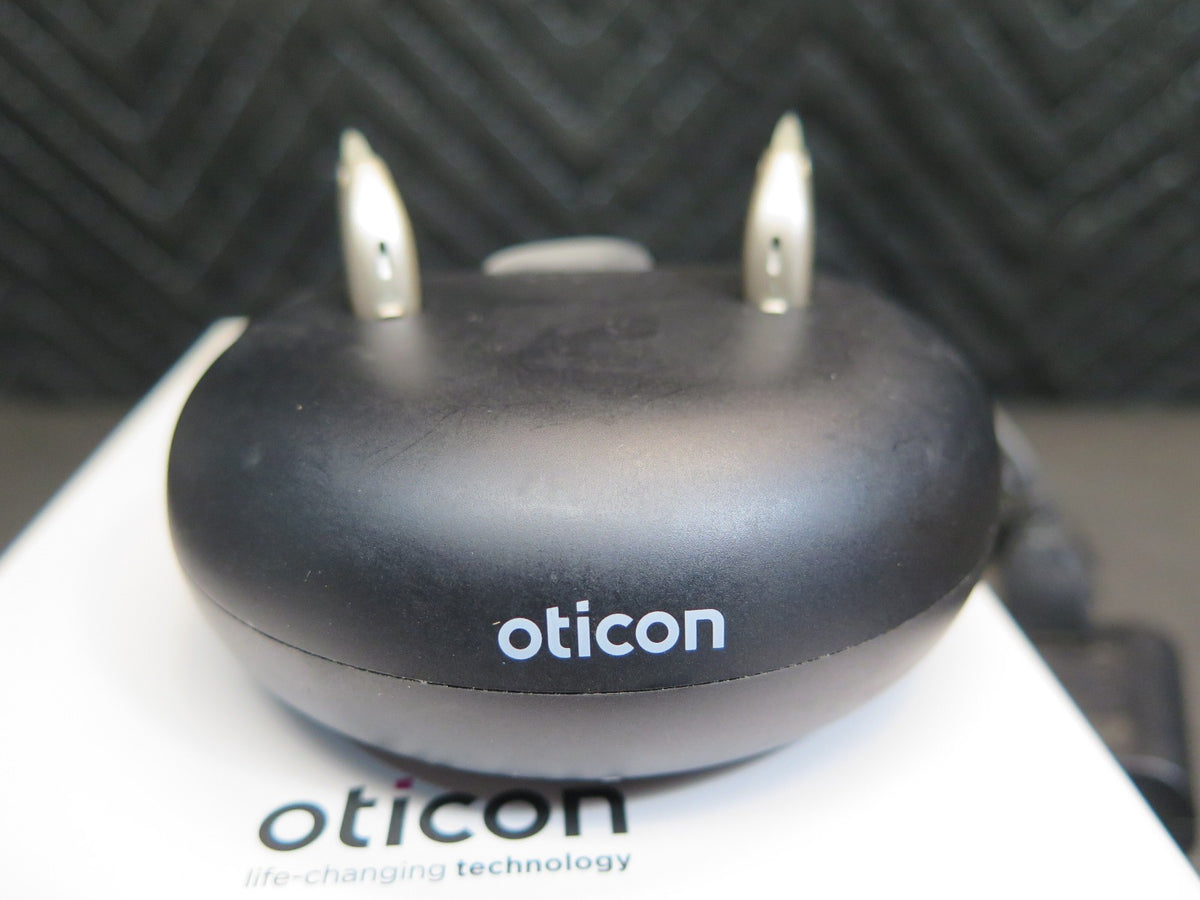 Oticon OPN S1 miniRITE R - Pair Left & Right w/ Charger - iPhone - bluetooth