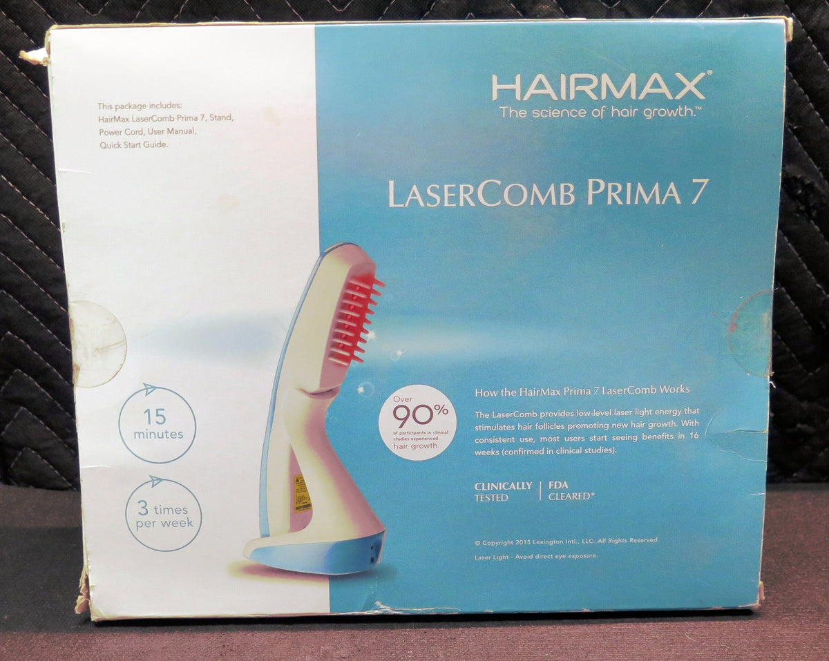 HAIRMAX Laser Light for Hairgrowth Hair Loss Treatment LaserComb Prima 7