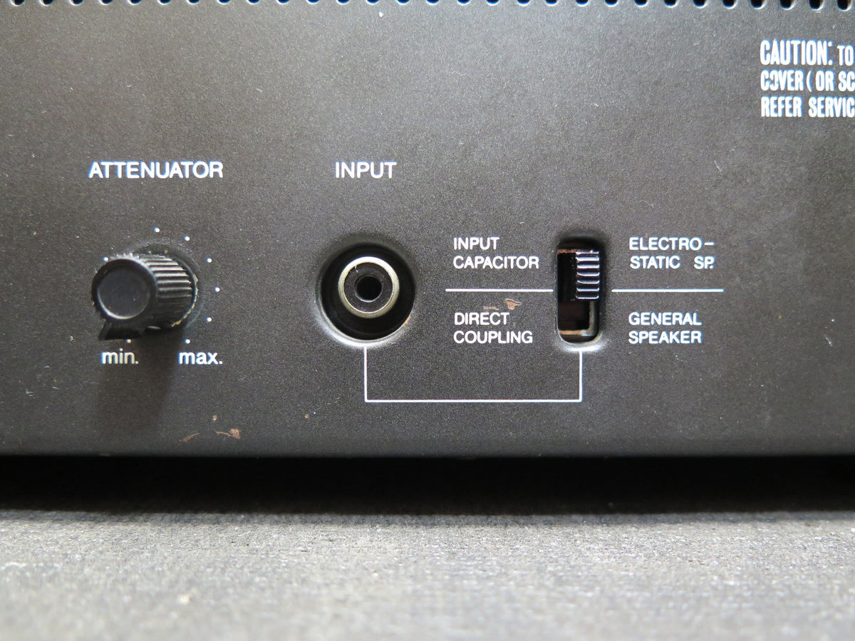 PAIR of Luxman B-12 Monaural  150w Power Amplifier - *SERVICED* (300w Total)