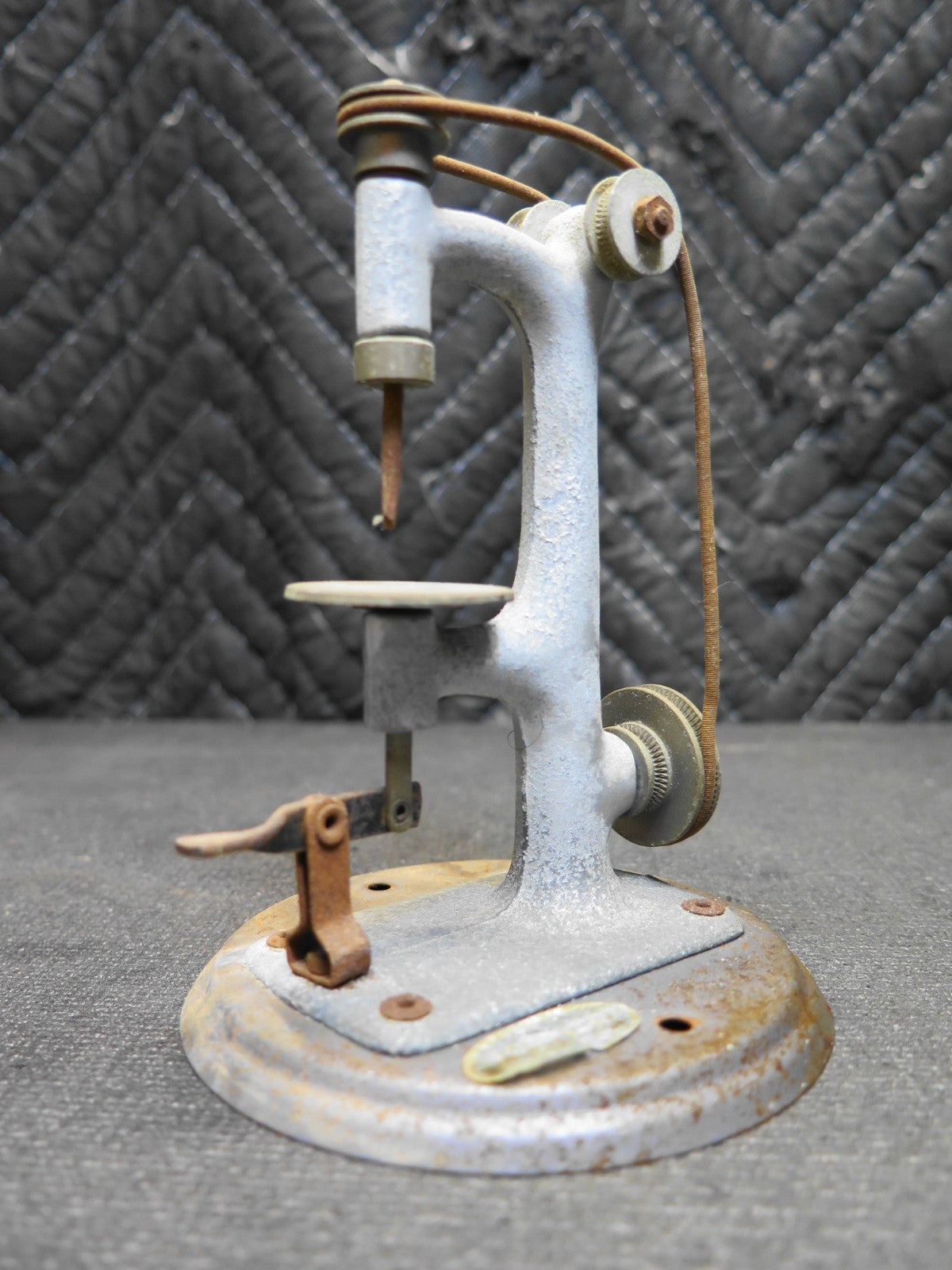 Vintage Wilesco M51 Small Drill Press Machine Toy, Germany