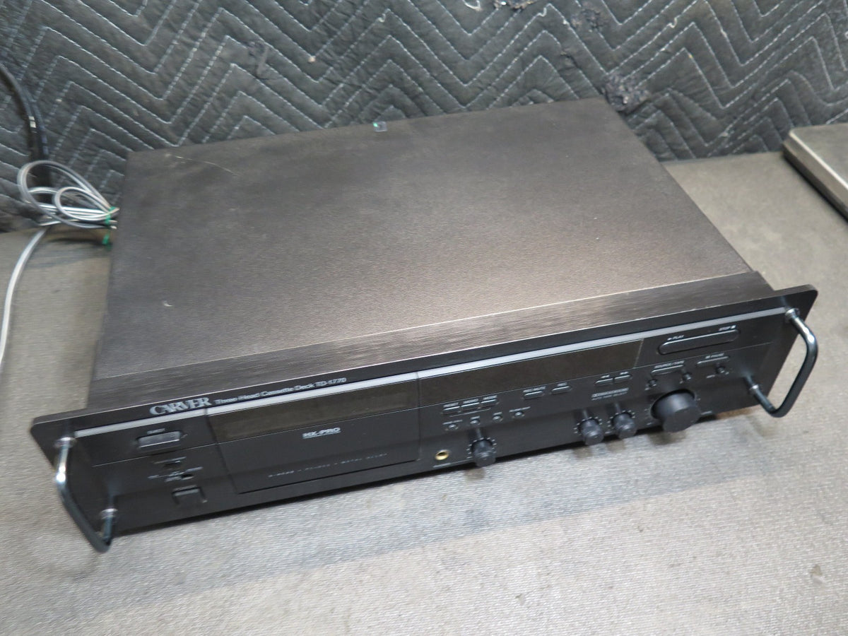 Carver TD-1770 Cassette Deck - *SERVICED* - Made in Japan