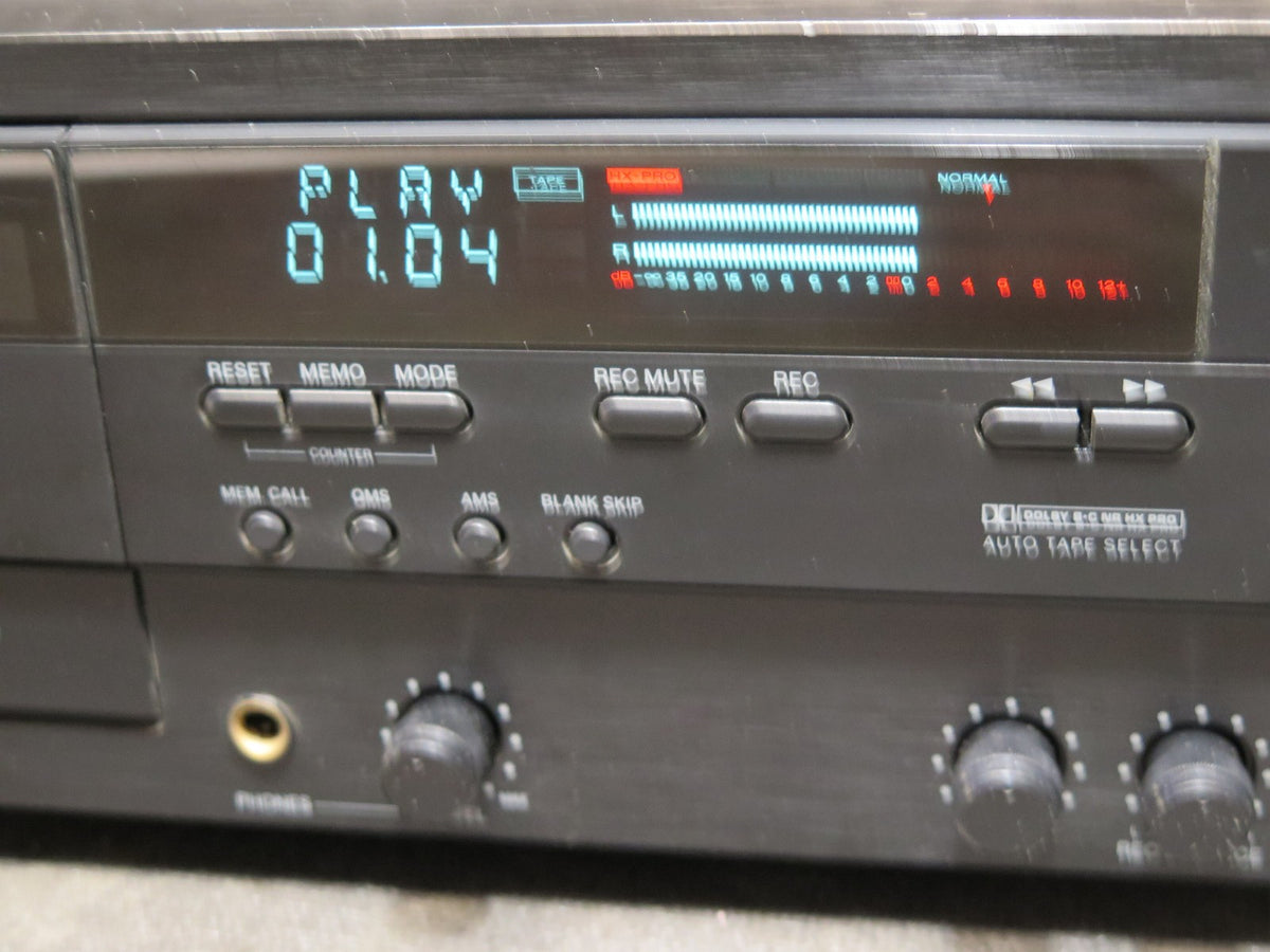 Carver TD-1770 Cassette Deck - *SERVICED* - Made in Japan