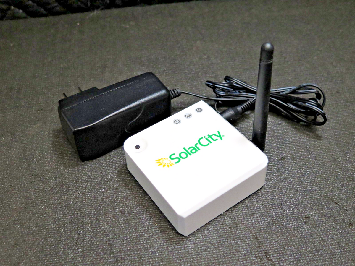SolarCity Gateway CPX2E ZB ETH Solar Energy Monitoring Monitor