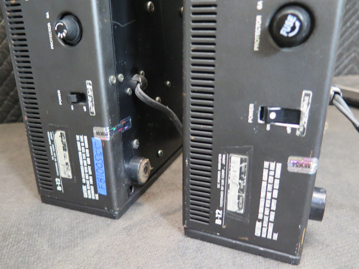 PAIR of Luxman B-12 Monaural  150w Power Amplifier - *SERVICED* (300w Total)