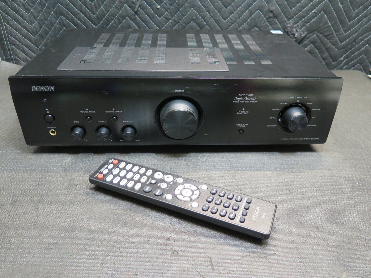 Denon PMA-600NE 70W Power per Channel Integrated Amplifier with Remote - Black