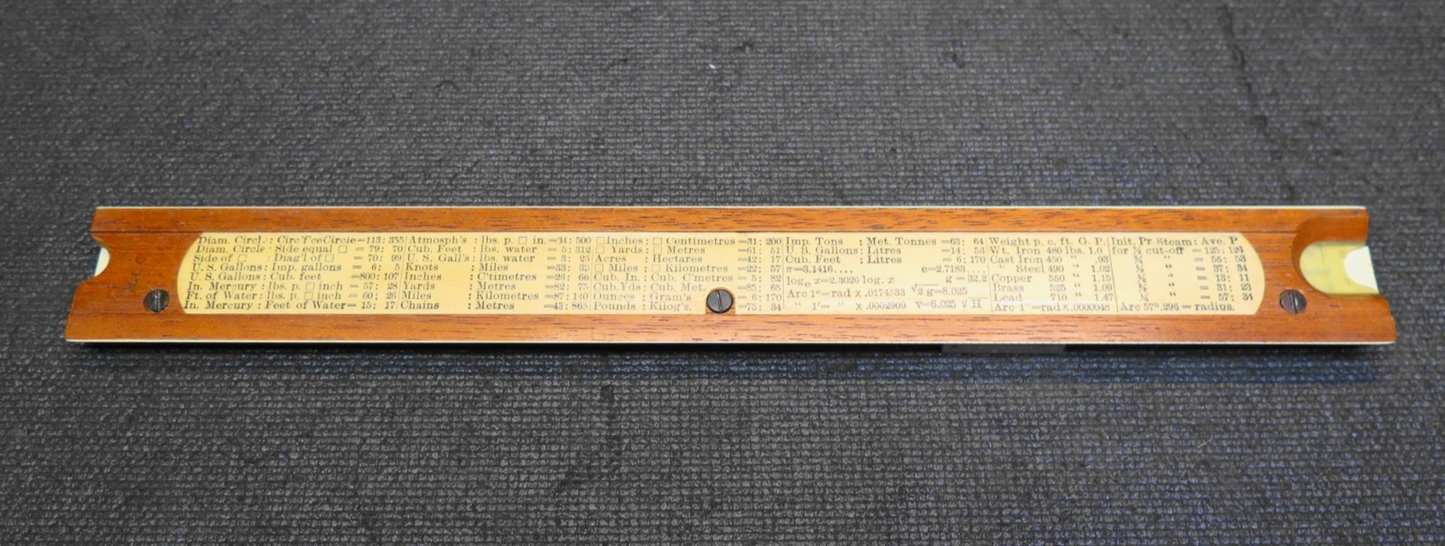 Antique Keuffel + Esser- Mannheim SLIDE RULE in Original Box Patent June 5.1900