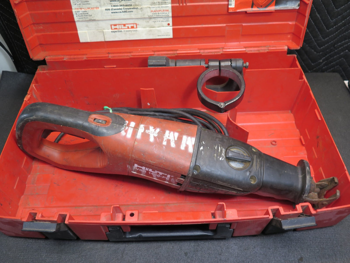 Hilti WSR 1400-PE Heavy-duty Reciprocating Saw Demolition Corded Electric 120V