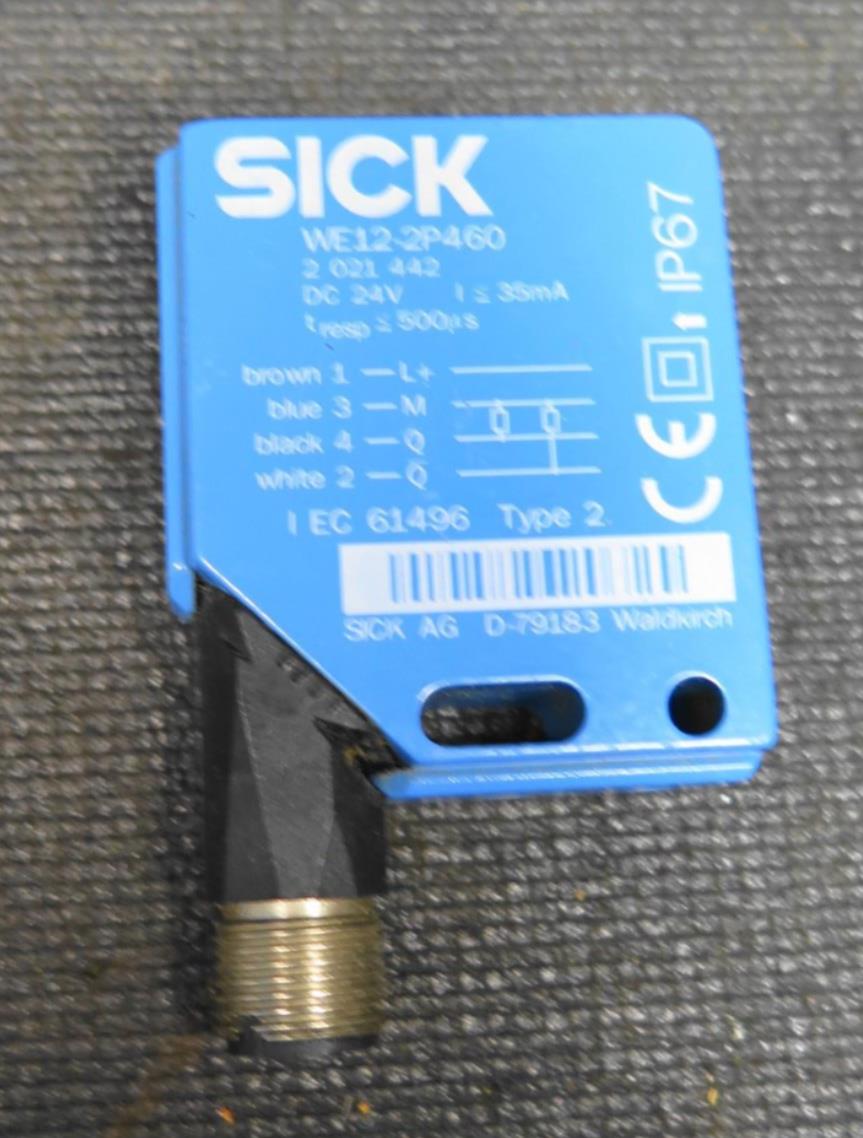 Sick Light Barrier WE12-2P460 Safety Single-Beam Sensor 2021442