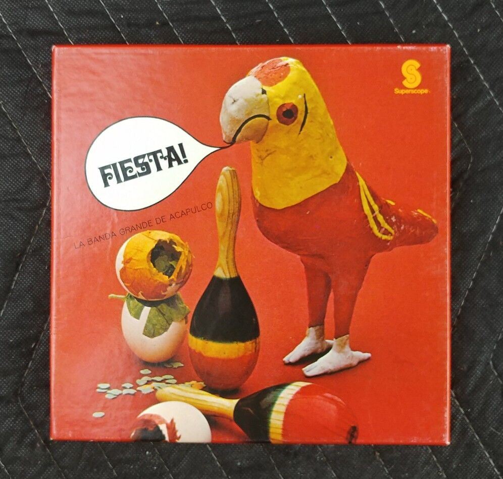 Fiesta! - La Banda Grande De Acapulco - 7" Reel Tape - 3.75 IPS - Sounds Great