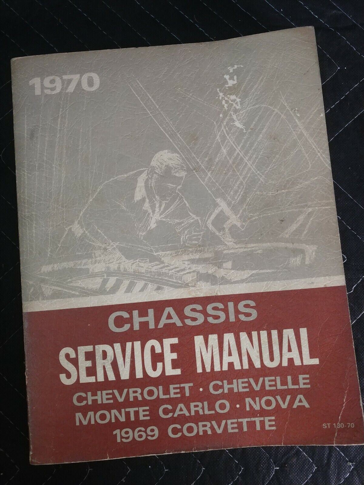 1970 Chevrolet Chassis Service Manual Chevelle Nova  Monte Carlo Corvette Chevy