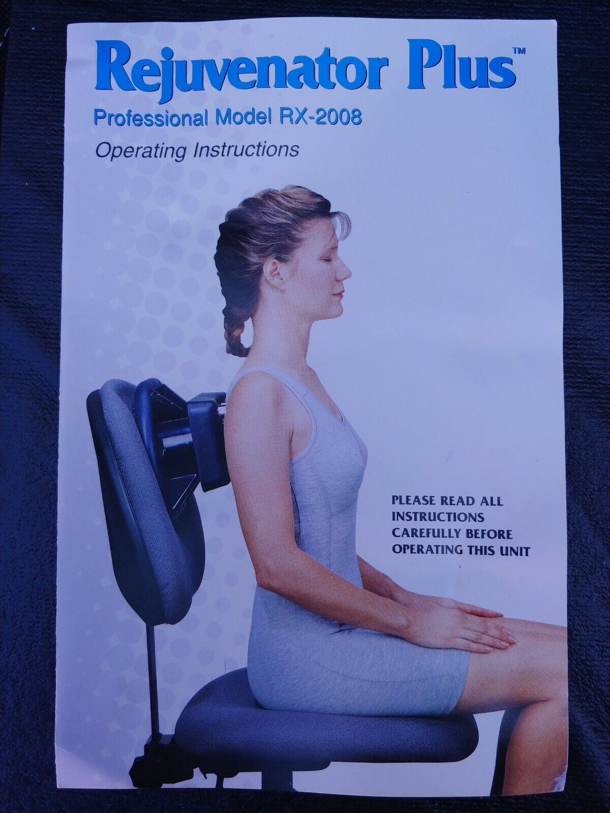 Rejuvenator Plus Professional Therapeutic RX-2008 Massager