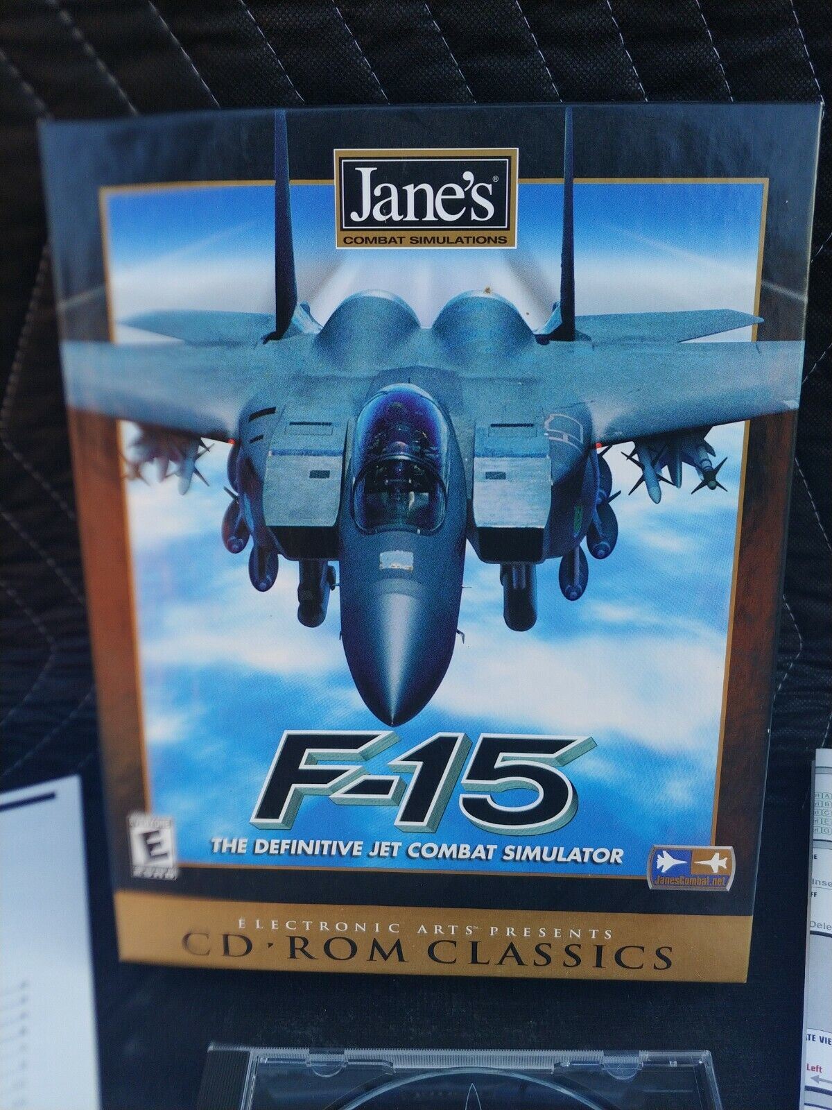 (W) Jane's Combat Simulations F-15 Definitive Jet Video Game Factory Sealed