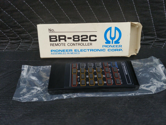 Pioneer BR-82C TV Remote Control with Battery Cover Original OEM