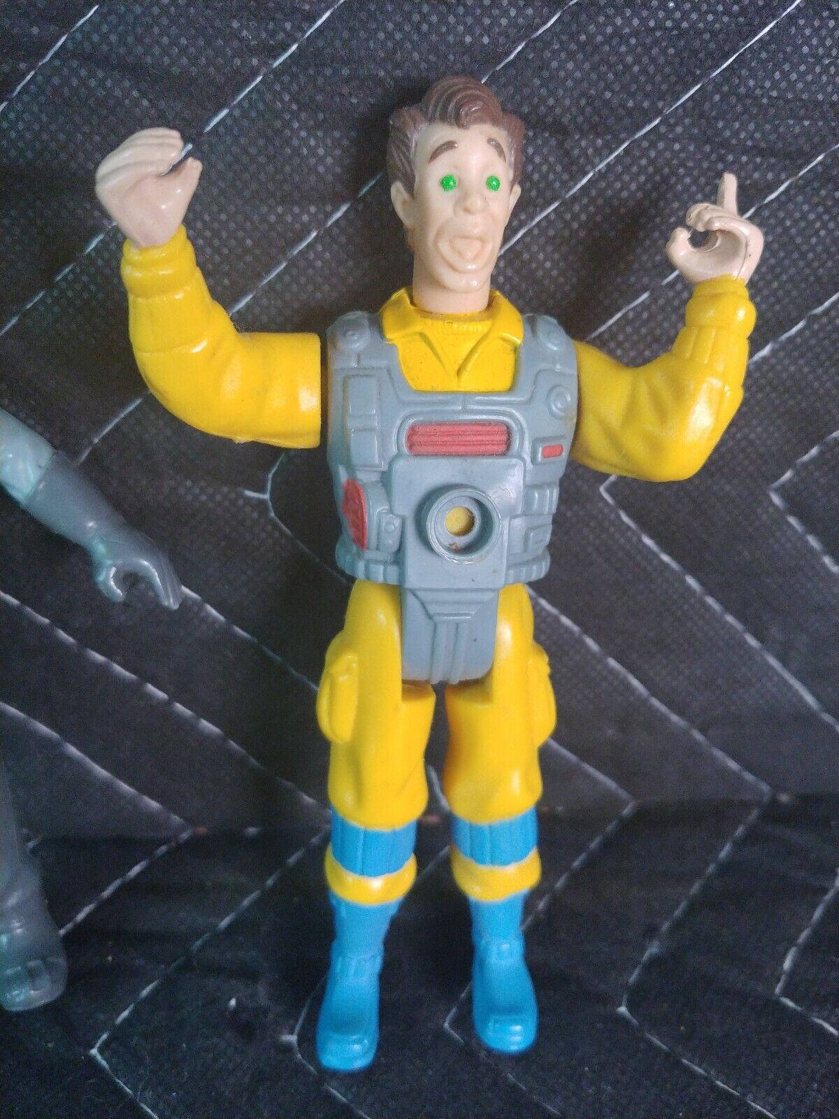 Vintage 1987 & 1988 The Real Ghostbusters 2x Peter Venkman Figures