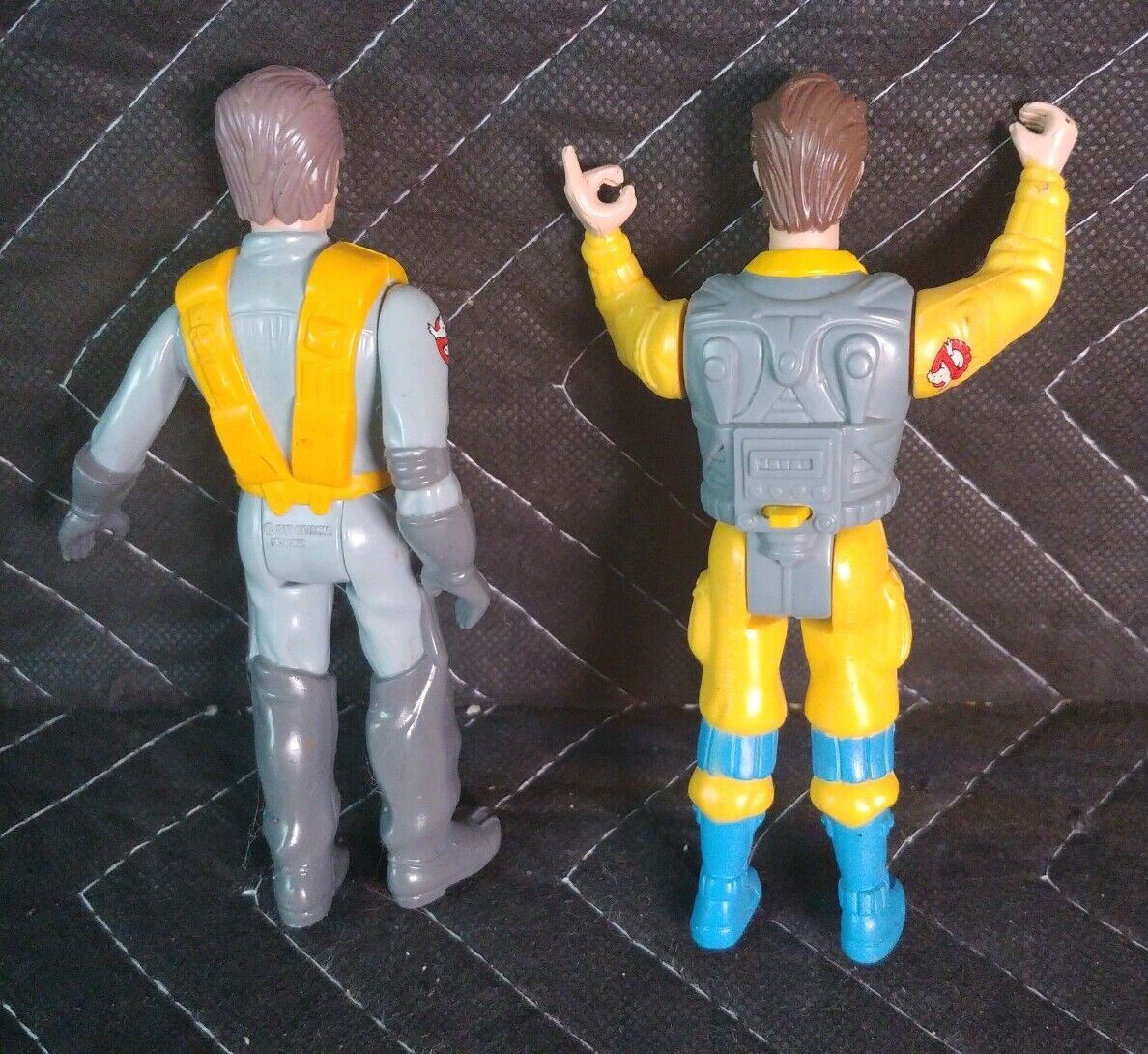Vintage 1987 & 1988 The Real Ghostbusters 2x Peter Venkman Figures