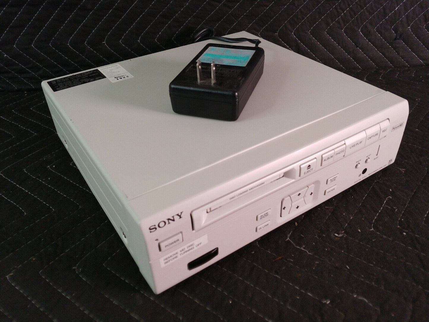 Sony DPA-300 Digital Still Image Recorder - Loading Mechanism is jambed