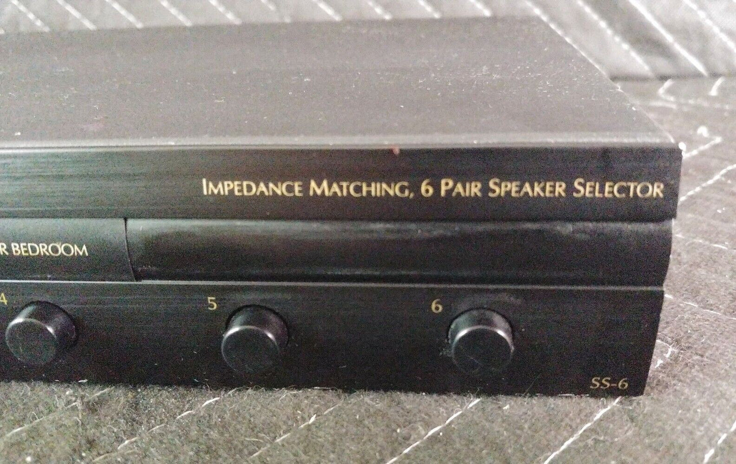 Russound Impedance Matching 6 Pair Speaker Selector Model SS-6