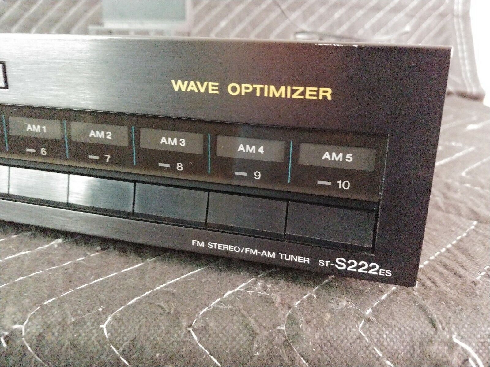 Sony ST-S222ES AM/FM Stereo Tuner - Wave Optimizer - Audiophile