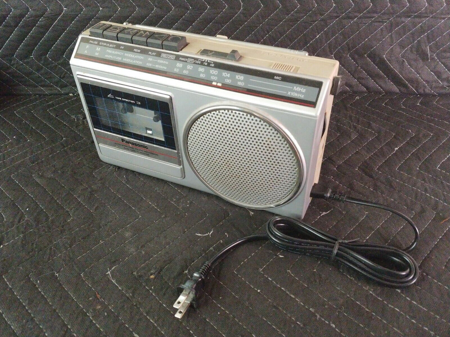 Panasonic RX-1210 Portable Radio - Am/fm Works - Tape Deck needs service