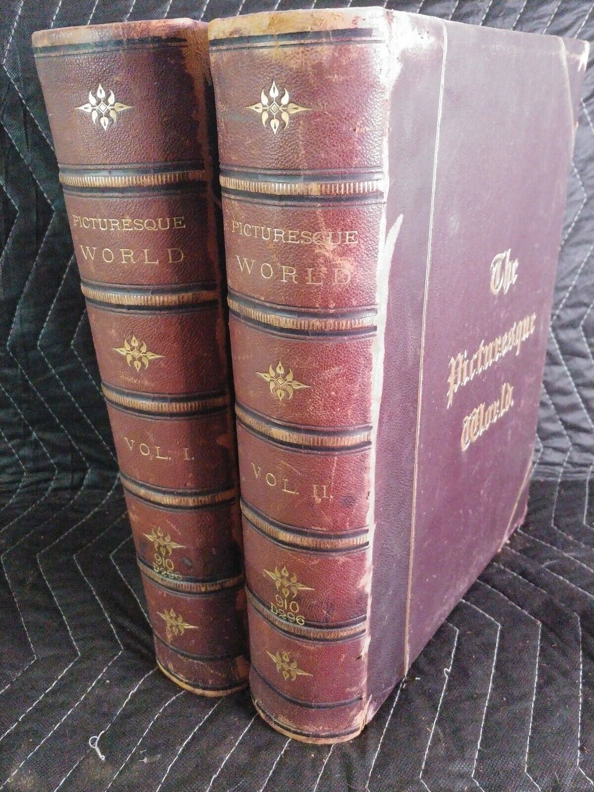 The Picturesque World or Scenes in Many Lands - 1879-1000 Illustrations Antique