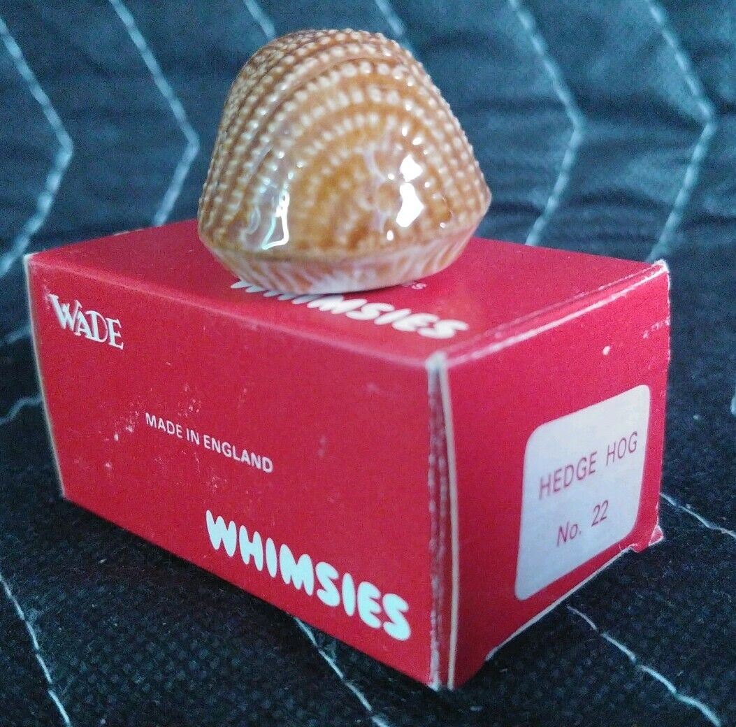 Wade....Made in England Whimsies Hedge Hog No. 22