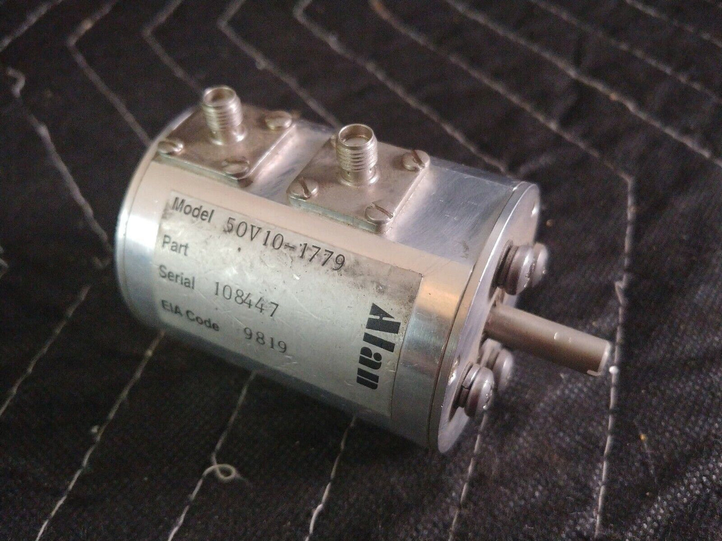 ALAN 50V10-1779 STANDARD STEP ATTENUATOR SMA