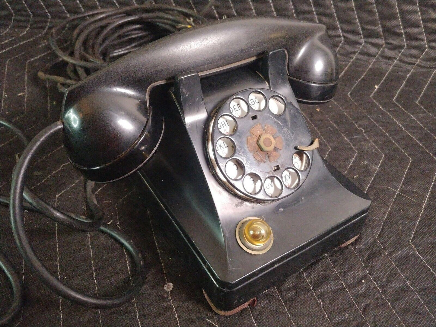 1940's Western Electric F1 302 Rotary Phone w/ original long cord