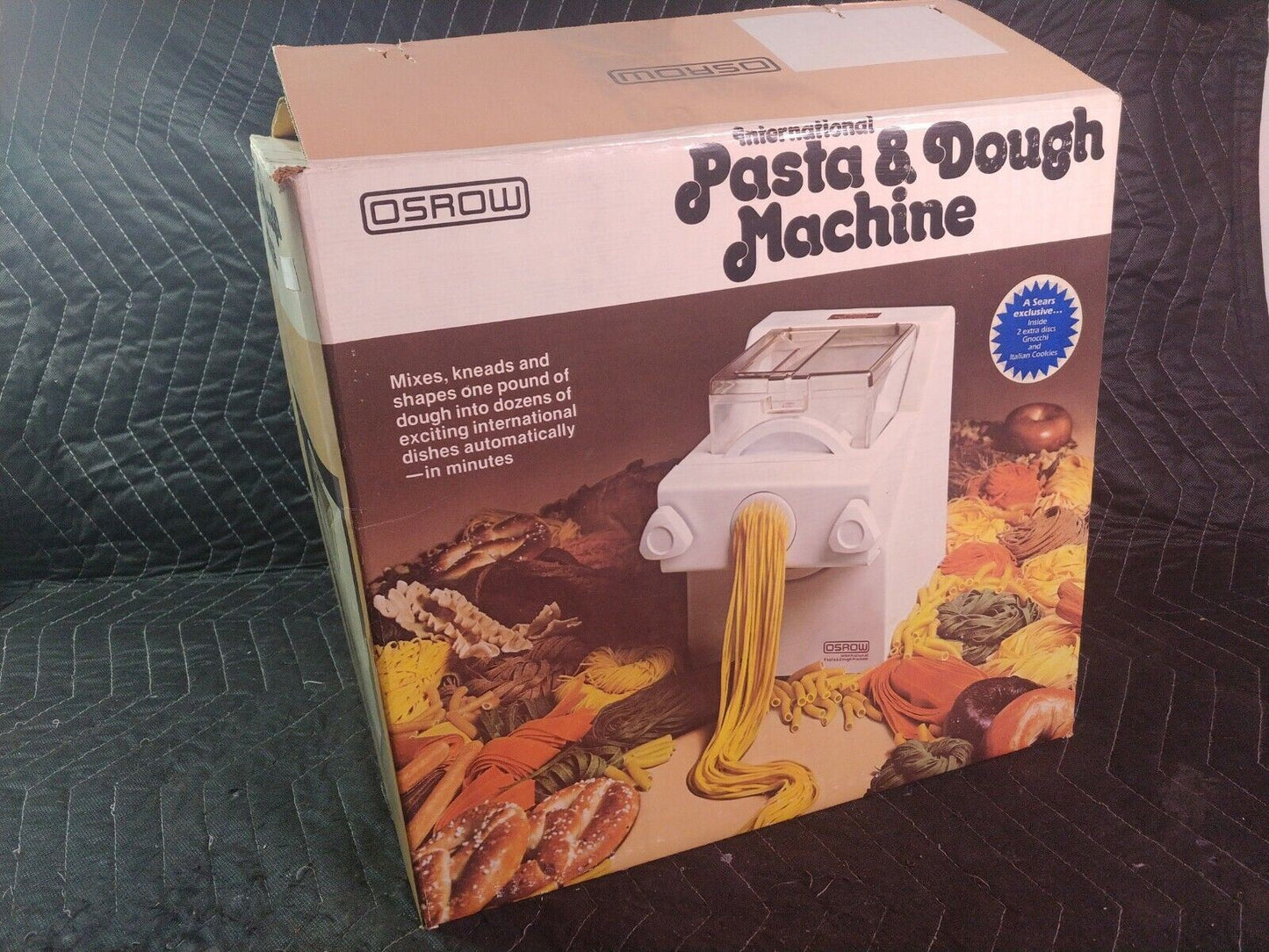 Vintage OSROW Pasta & Dough Machine Electric Automatic - X700