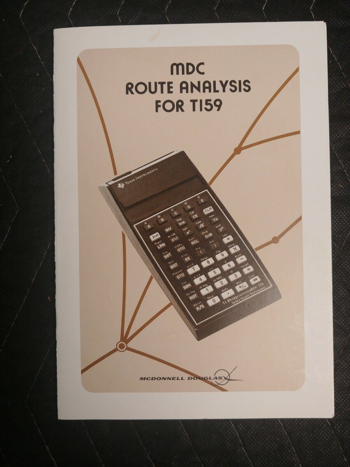 MDC Route Analysis Manual for TI-59 McDonnell Douglas w/ Sample Problem