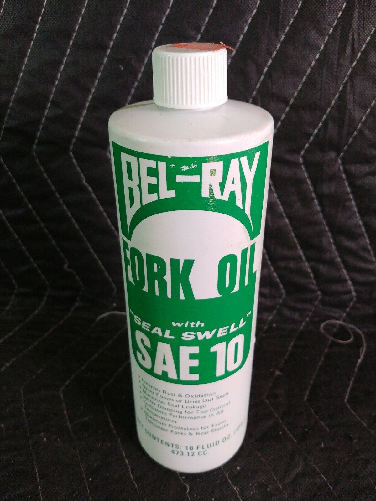 Vintage Bel-Ray Fork Oil SAE 10 W “seal swell”  Chopper Robison HD AMF NOS 16oz