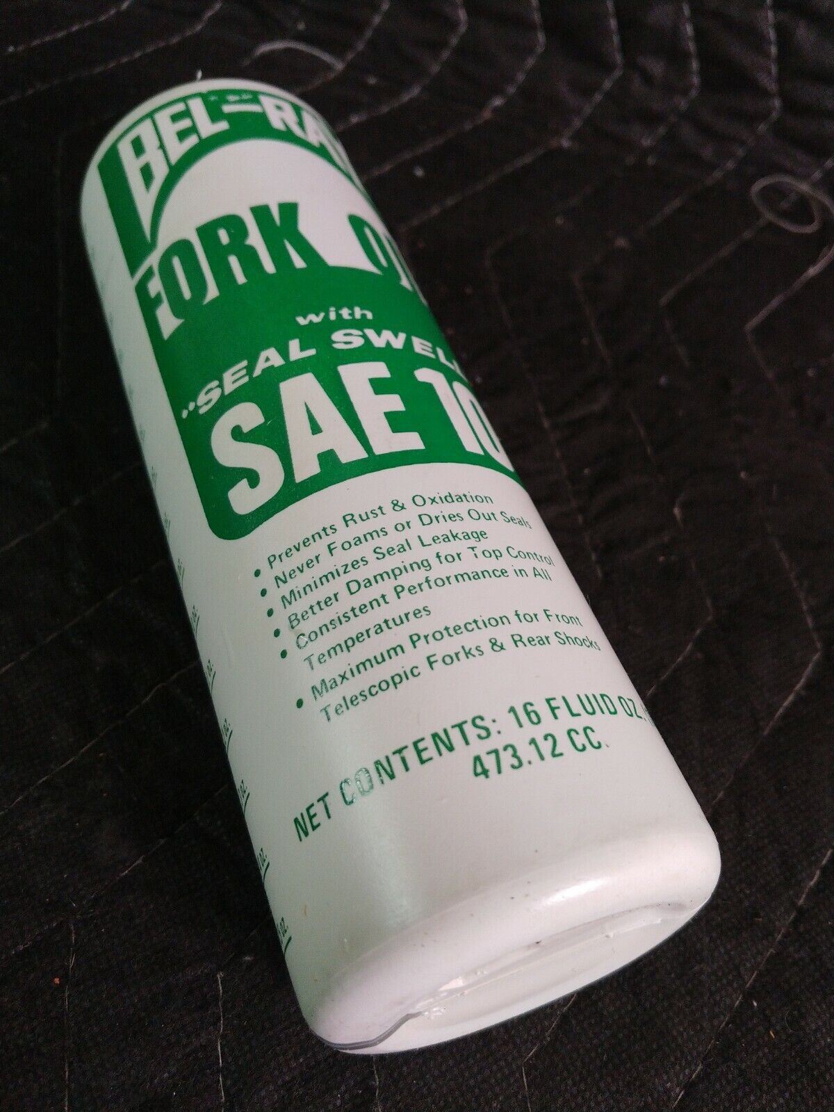 Vintage Bel-Ray Fork Oil SAE 10 W “seal swell”  Chopper Robison HD AMF NOS 16oz